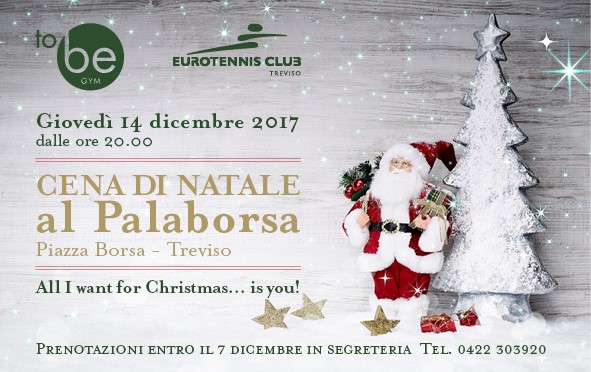 Cena Natale Eurosporting Treviso Palaborsa 14 dicembre 2017 GREEN